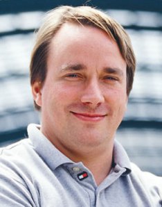 Linus Torvalds, creator of Git